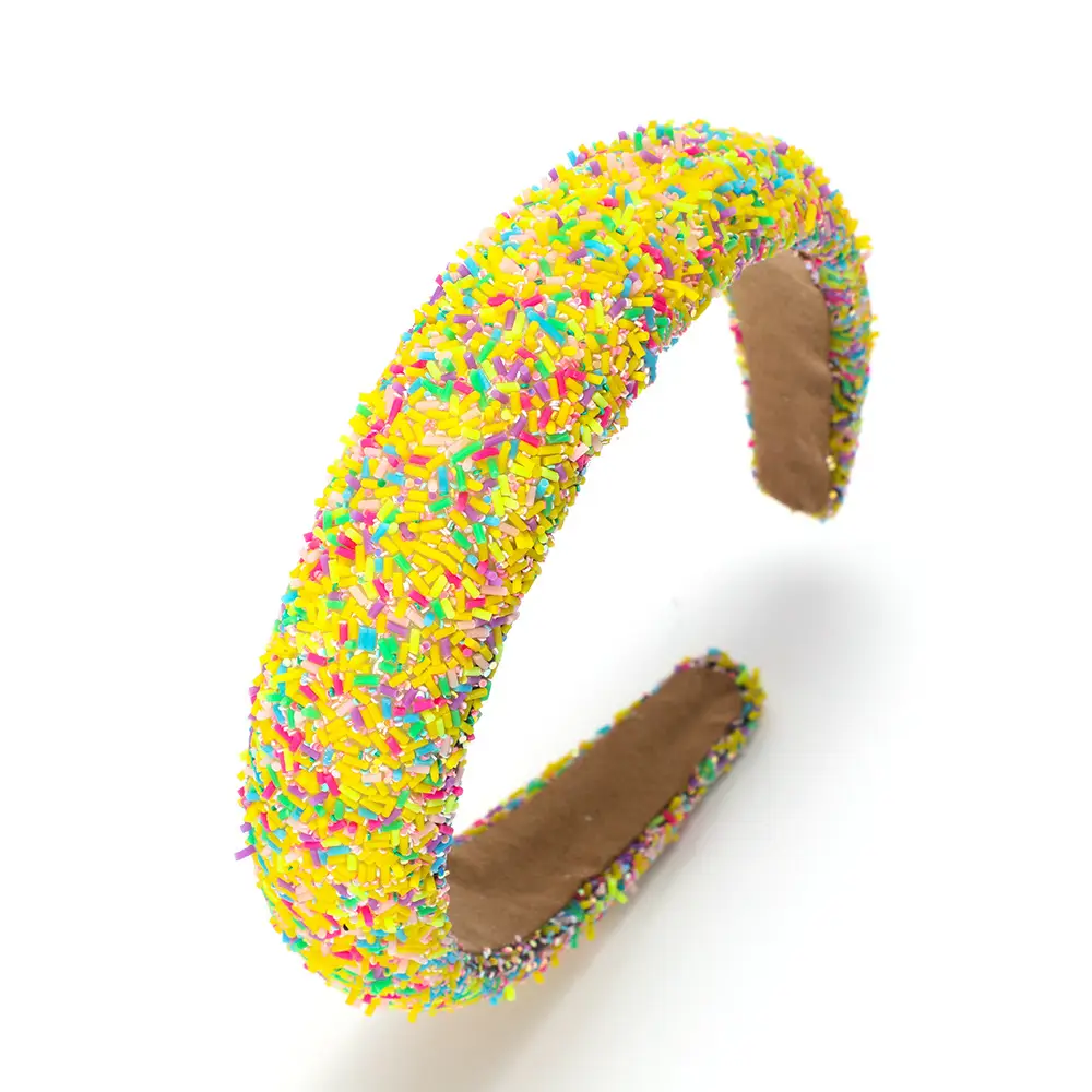 Wide-brimmed Sponge Hairband for Girls Europe US - Image 3