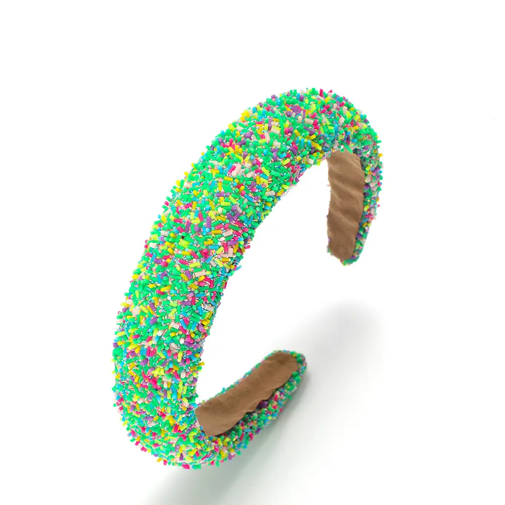 Wide-brimmed Sponge Hairband for Girls Europe US - Image 4