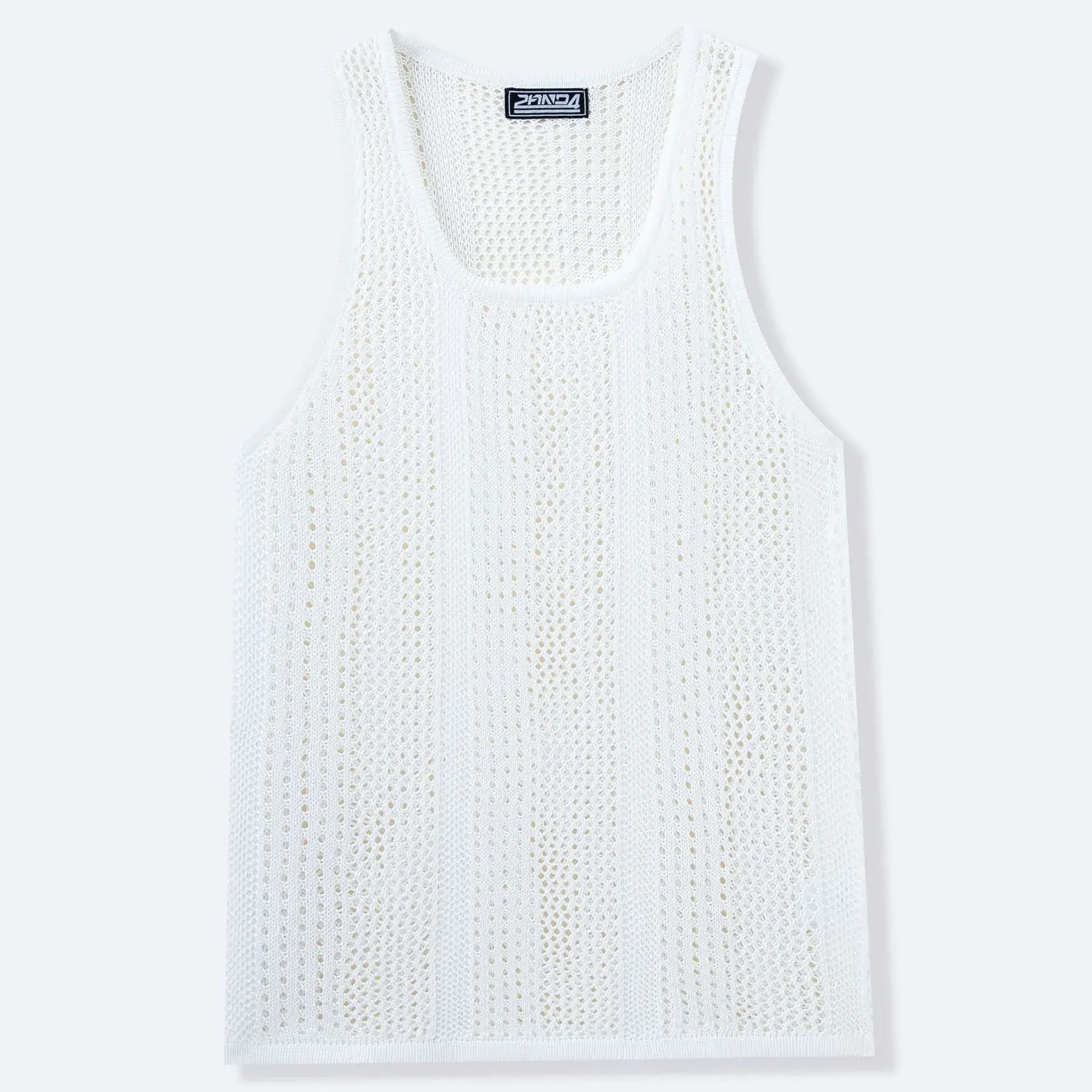 Men's Black Knit Sleeveless Vest Slim Fit - Image 7