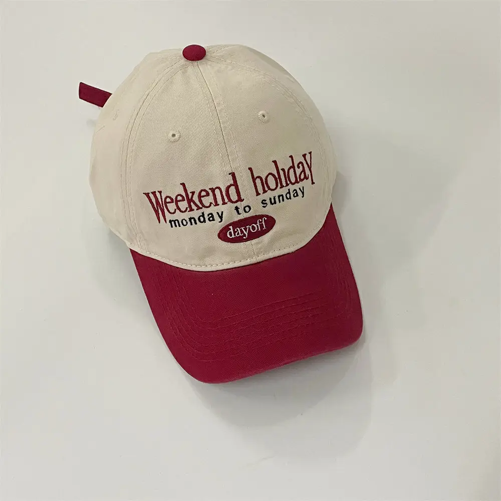 Women's Korean Style Weekend Hat Baseball Cap - Image 3