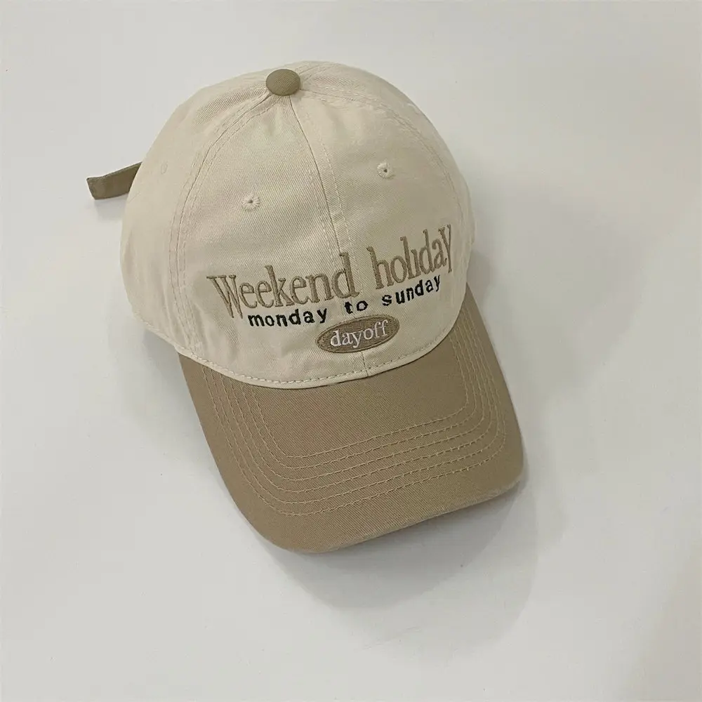 Women's Korean Style Weekend Hat Baseball Cap - Image 4