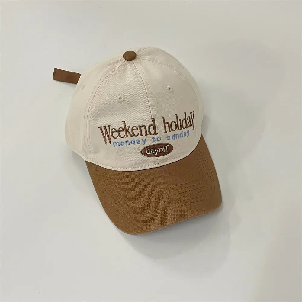 Women's Korean Style Weekend Hat Baseball Cap - Image 7