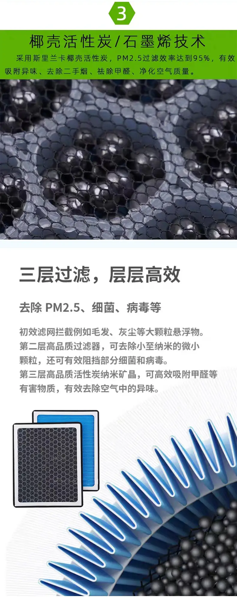 Suitable for Toyota Vios Car Air Filter Activated Carbon Aromatherapy Air Conditioning Set Filter Filter Net Upgrade — feature 8