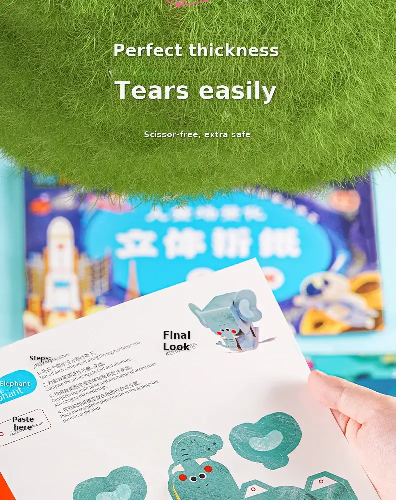 Kindergarten Origami Book 8 Volumes English — feature 12
