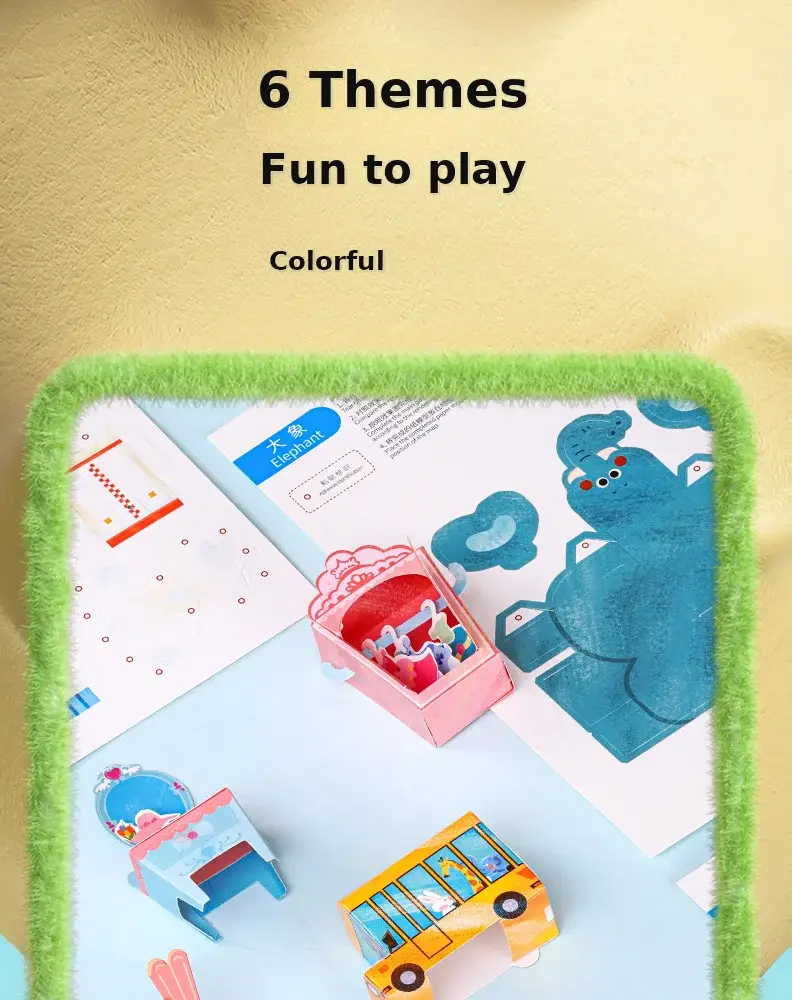 Kindergarten Origami Book 8 Volumes English — feature 6
