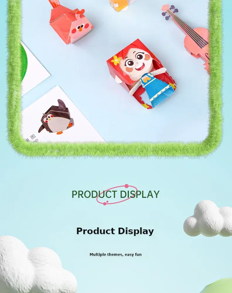 Kindergarten Origami Book 8 Volumes English — feature 7