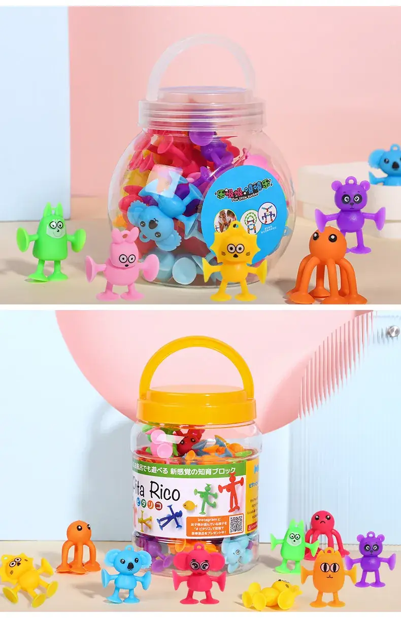 Blue Cartoon Suction Toy for Kids Bathing Car Play — feature 14
