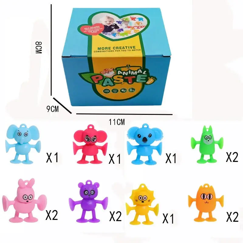 Blue Cartoon Suction Toy for Kids Bathing Car Play - Image 4