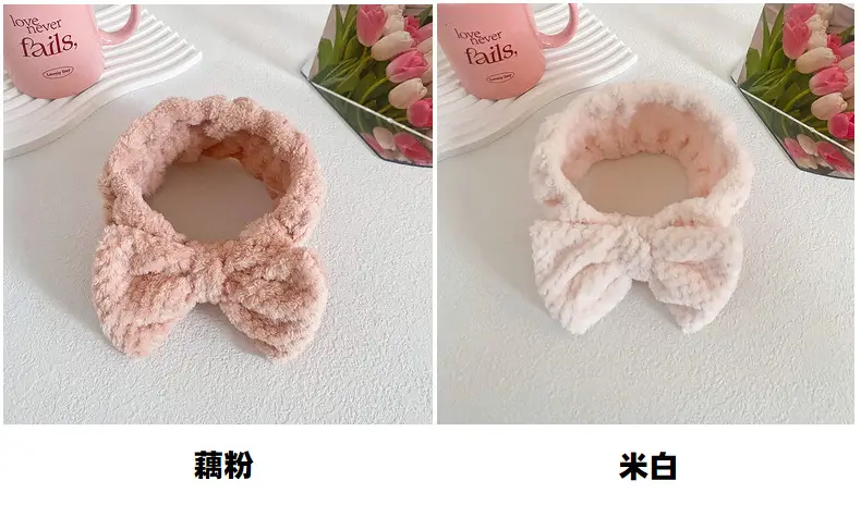 Coral Fleece Butterfly Hairband for Women — feature 17