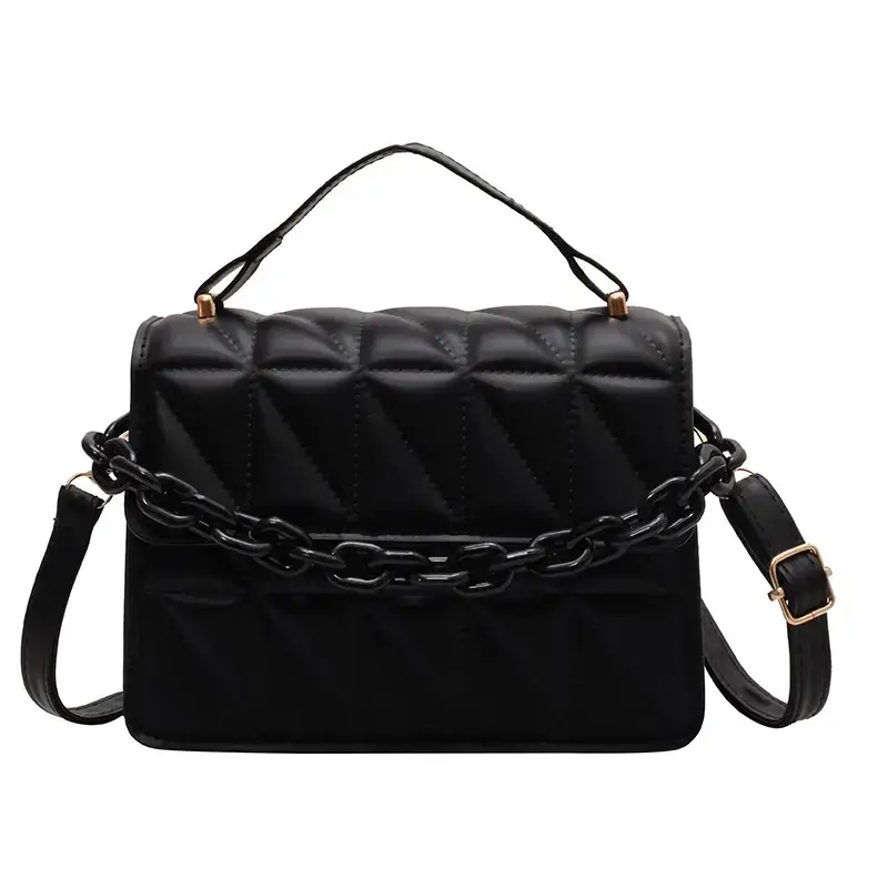 Pink Rhombus Shoulder Bag for Women 2023 - Image 7