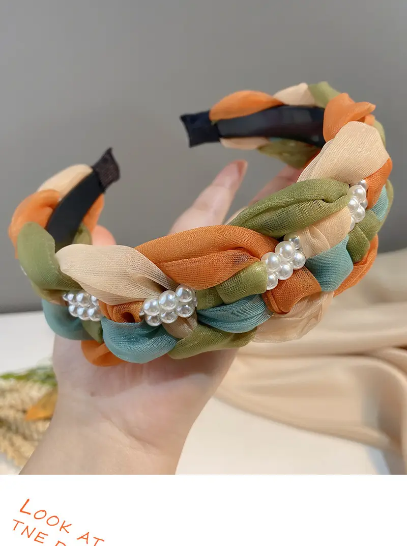Yellow Rubber Hair Band with Adjustable Clamp for Women — feature 3