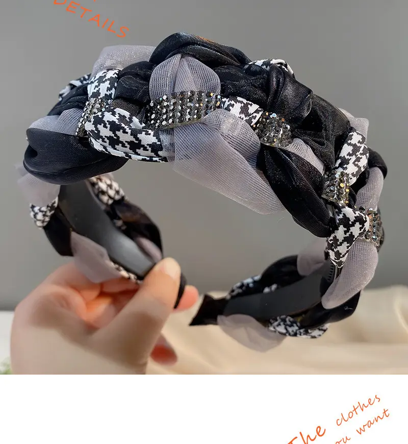 Yellow Rubber Hair Band with Adjustable Clamp for Women — feature 4