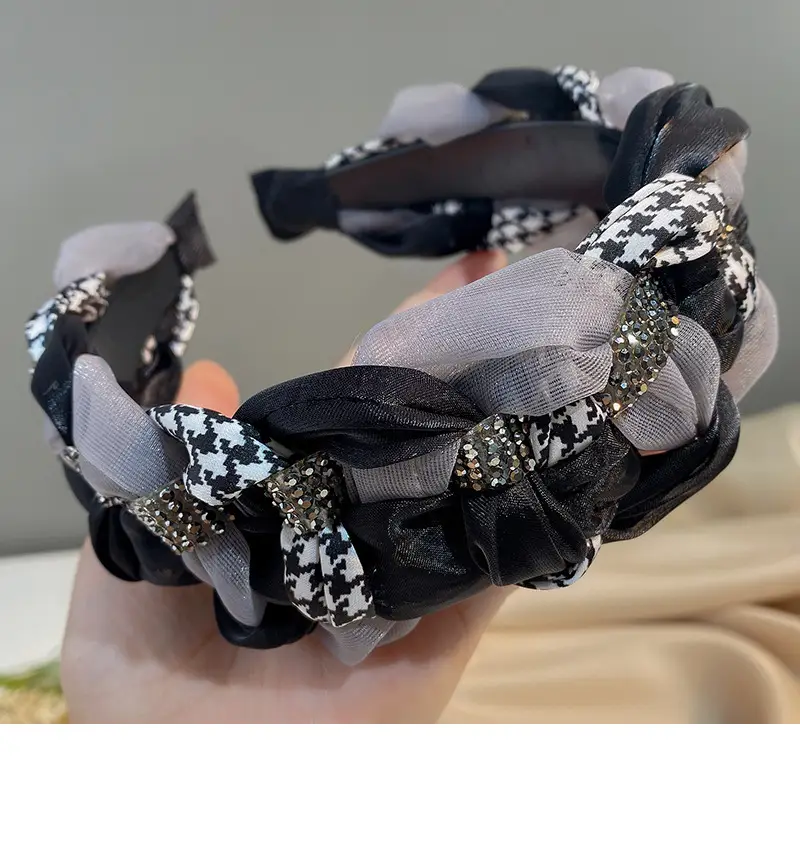 Yellow Rubber Hair Band with Adjustable Clamp for Women — feature 5