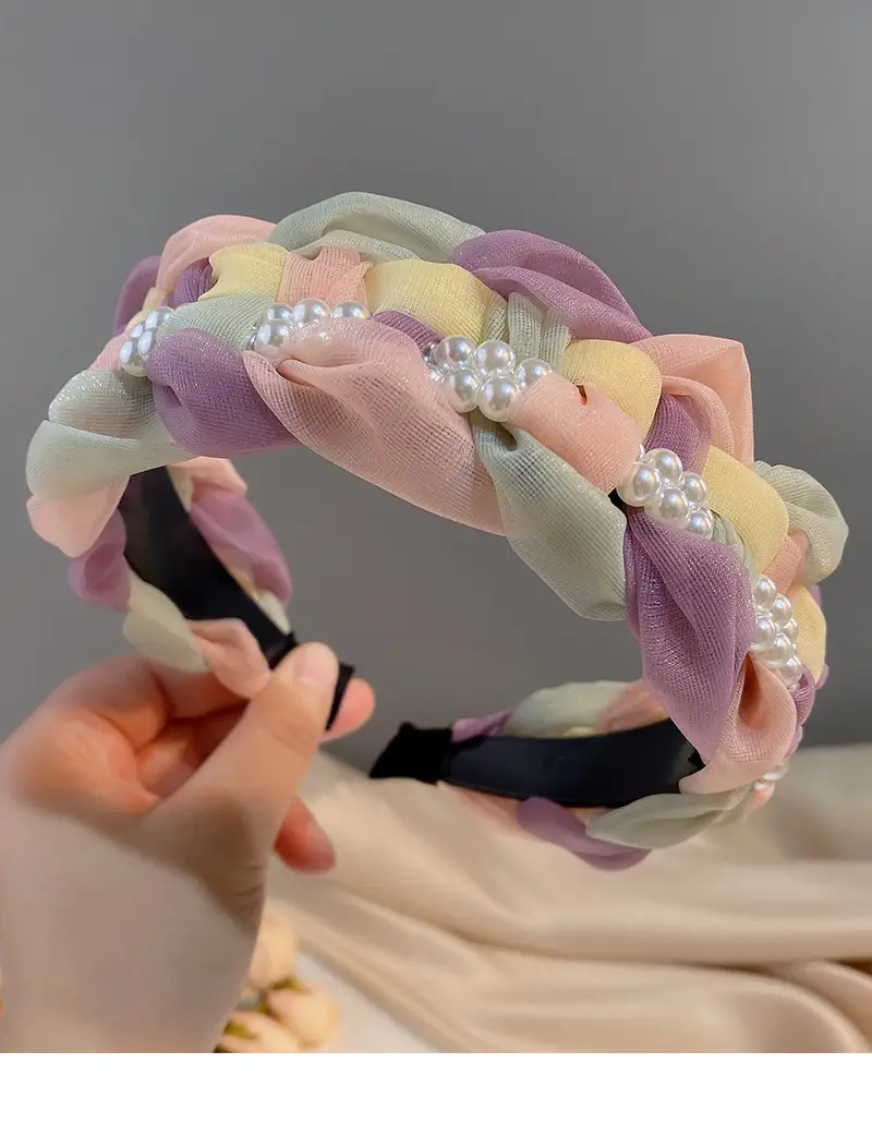 Yellow Rubber Hair Band with Adjustable Clamp for Women — feature 6