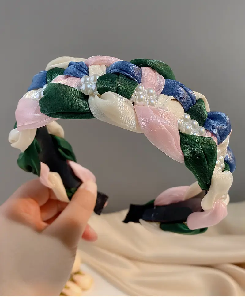 Yellow Rubber Hair Band with Adjustable Clamp for Women — feature 9