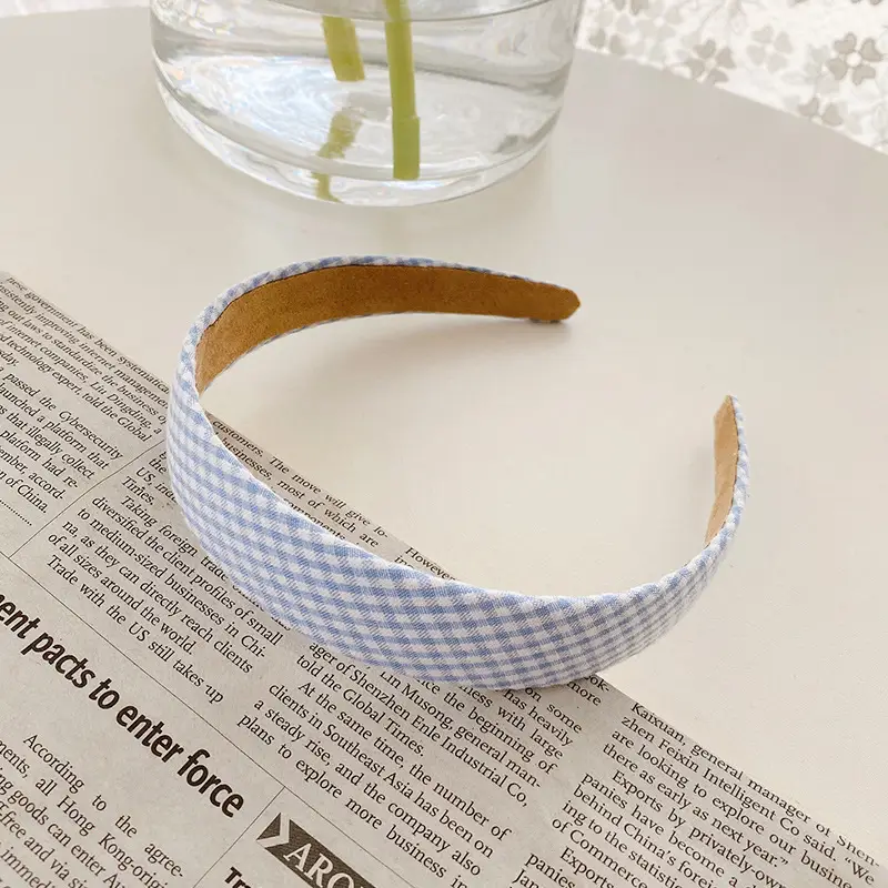 Yellow Rubber Hair Band with Adjustable Clamp for Women