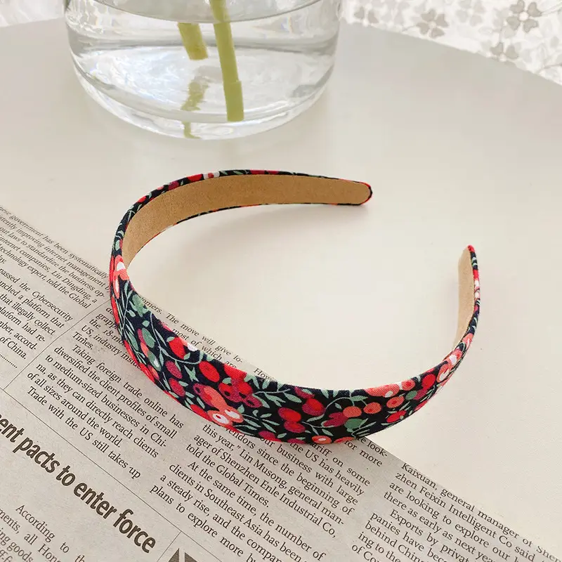 Yellow Rubber Hair Band with Adjustable Clamp for Women