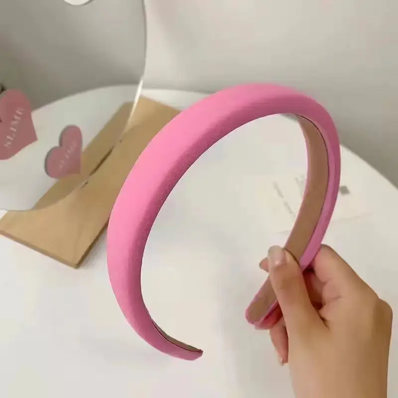 Yellow Rubber Hair Band with Adjustable Clamp for Women