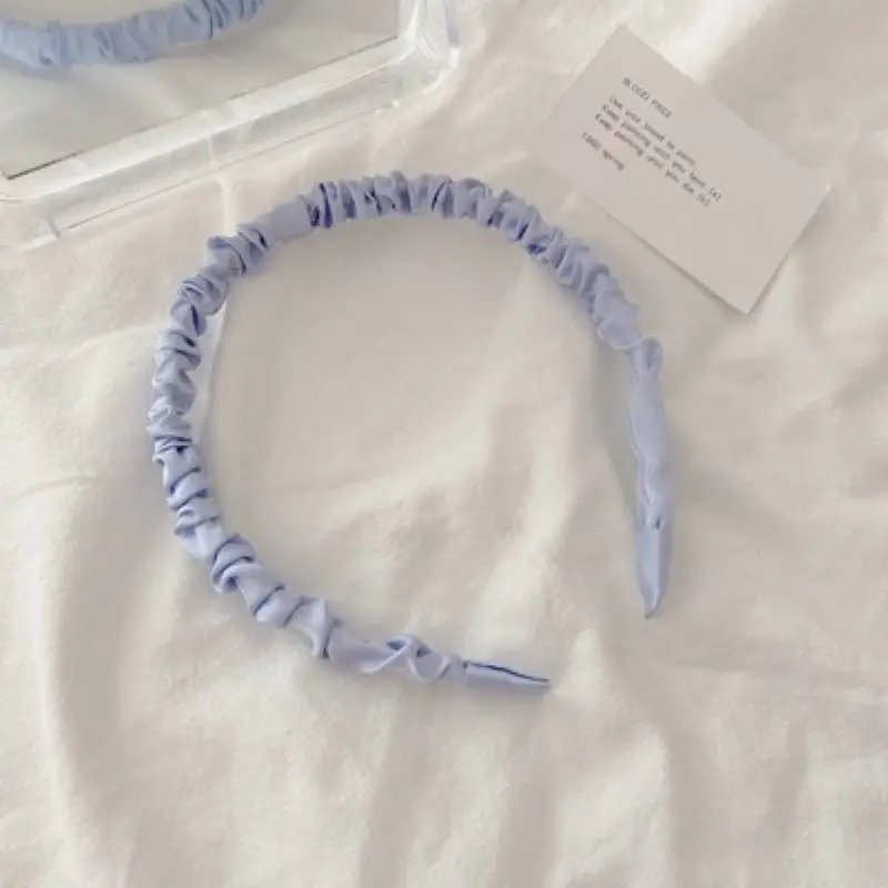 Yellow Rubber Hair Band with Adjustable Clamp for Women