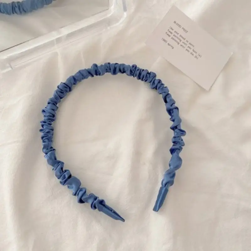 Yellow Rubber Hair Band with Adjustable Clamp for Women