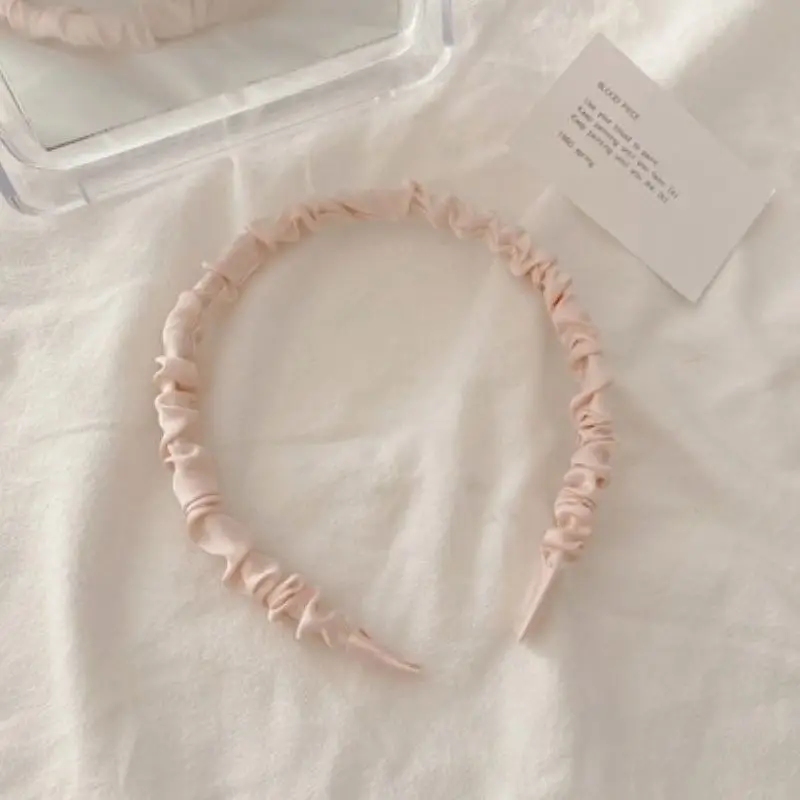 Yellow Rubber Hair Band with Adjustable Clamp for Women