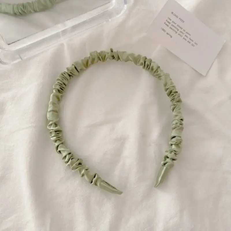 Yellow Rubber Hair Band with Adjustable Clamp for Women