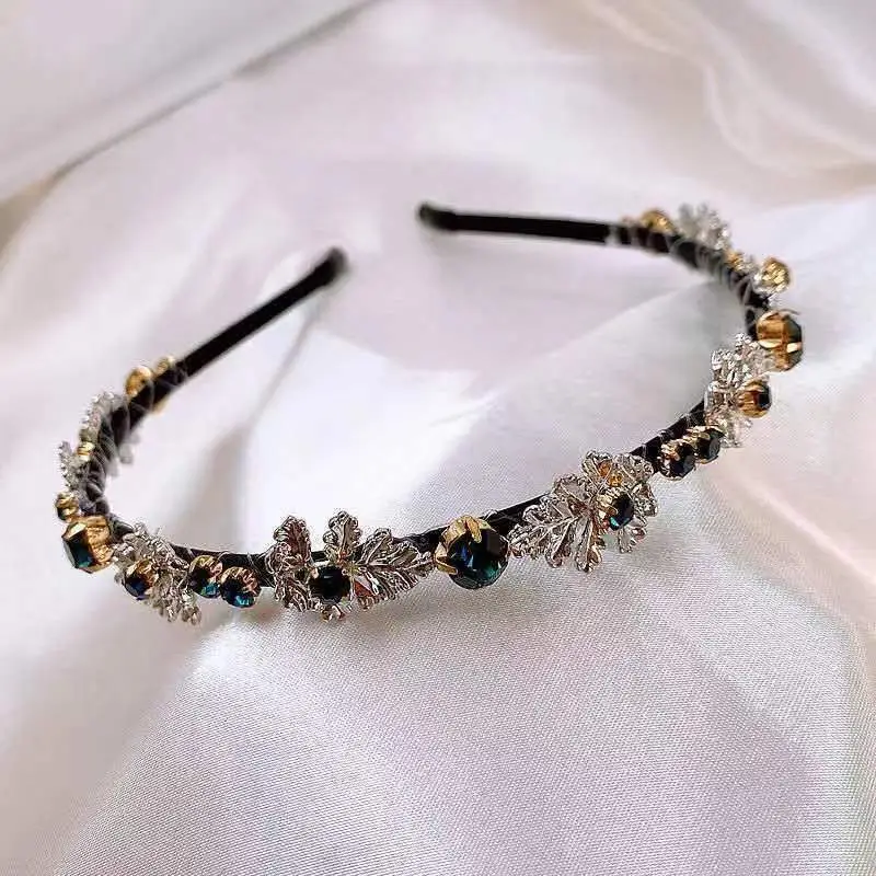 Yellow Rubber Hair Band with Adjustable Clamp for Women