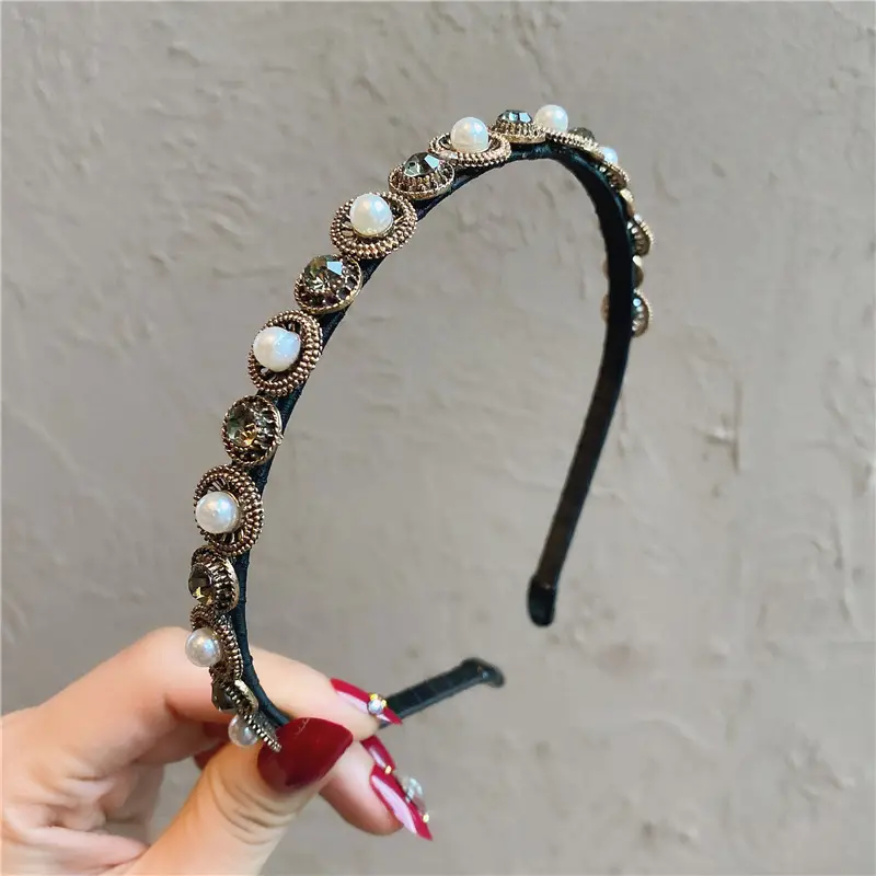 Yellow Rubber Hair Band with Adjustable Clamp for Women