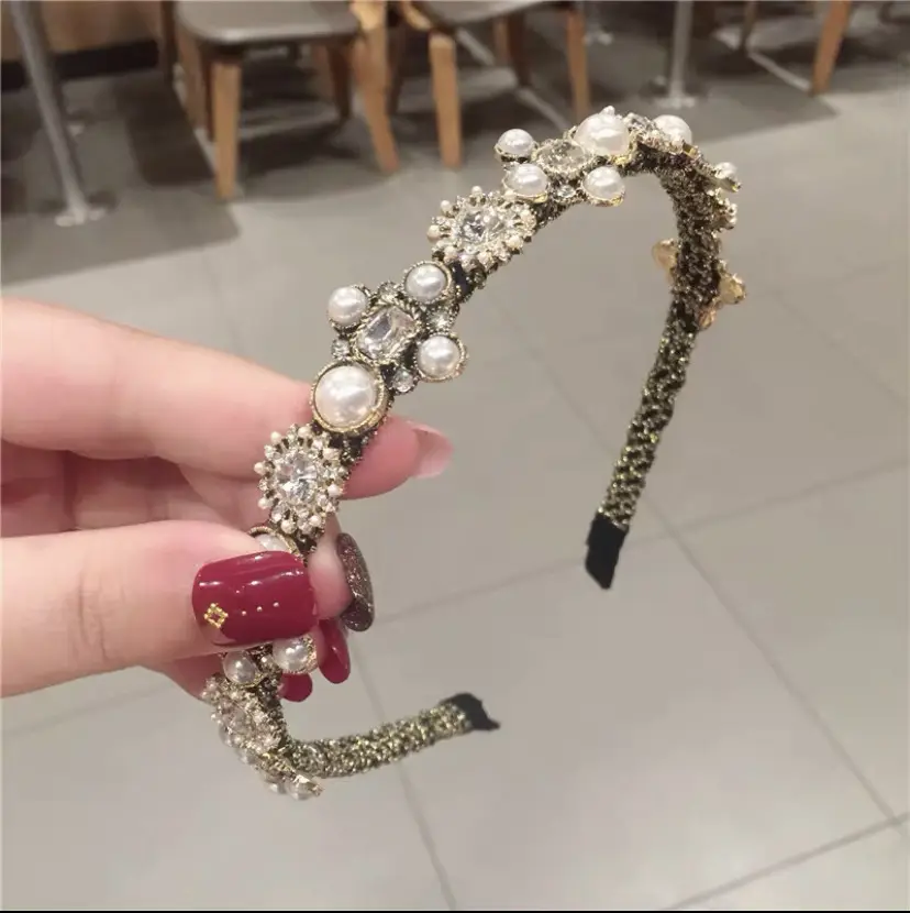 Yellow Rubber Hair Band with Adjustable Clamp for Women