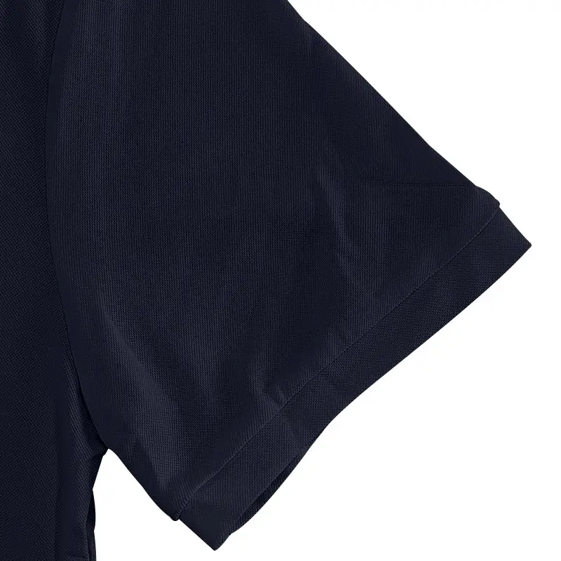 Men Slim Fit Yellow Polo Shirt Button Collar — feature 25