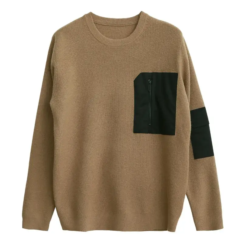 Korean Retro Knitted T-Shirt 49 Yuan Men