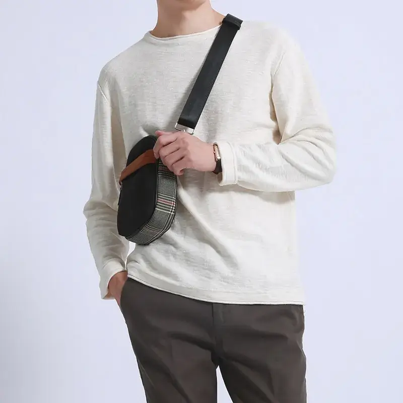 Korean Retro Knitted T-Shirt 49 Yuan Men — feature 2