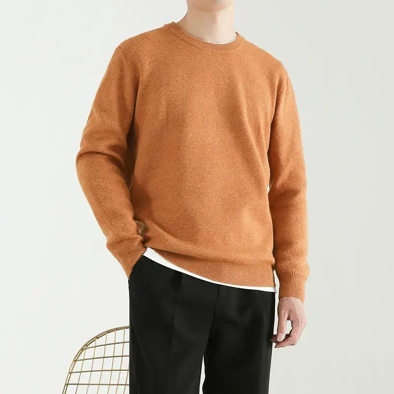 Korean Retro Knitted T-Shirt 49 Yuan Men