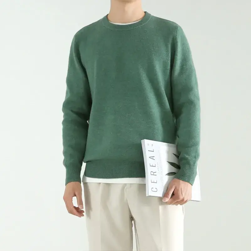 Korean Retro Knitted T-Shirt 49 Yuan Men