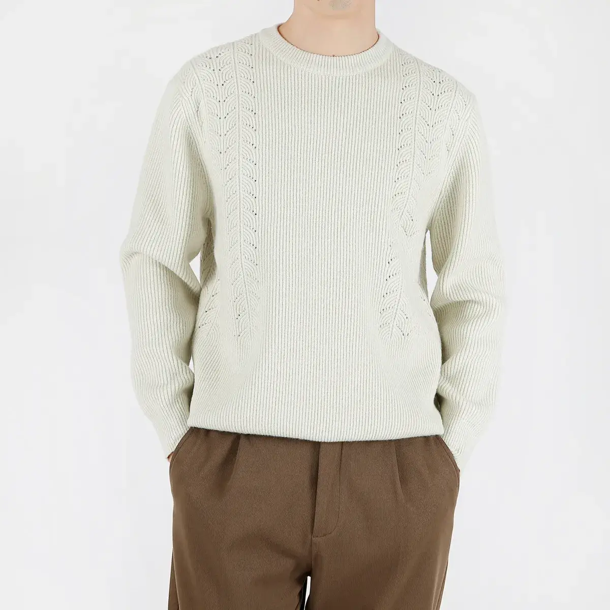 Korean Retro Knitted T-Shirt 49 Yuan Men