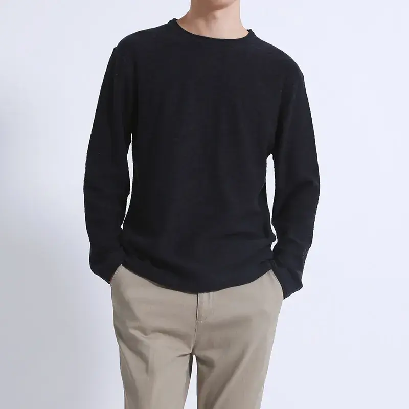 Korean Retro Knitted T-Shirt 49 Yuan Men