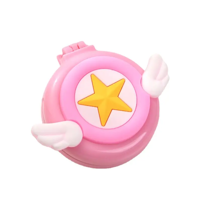 Cute Cartoon Makeup Mirror Comb for Girls - Image 6