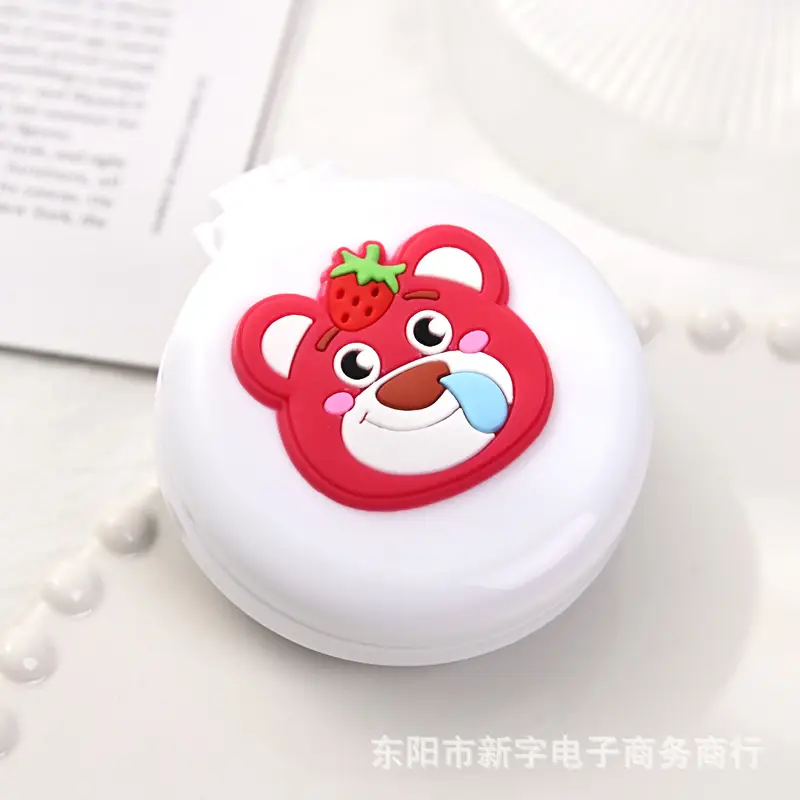 Cute Cartoon Makeup Mirror Comb for Girls — feature 11