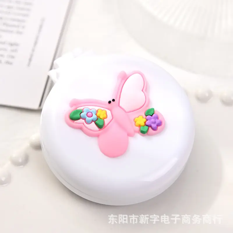 Cute Cartoon Makeup Mirror Comb for Girls — feature 12
