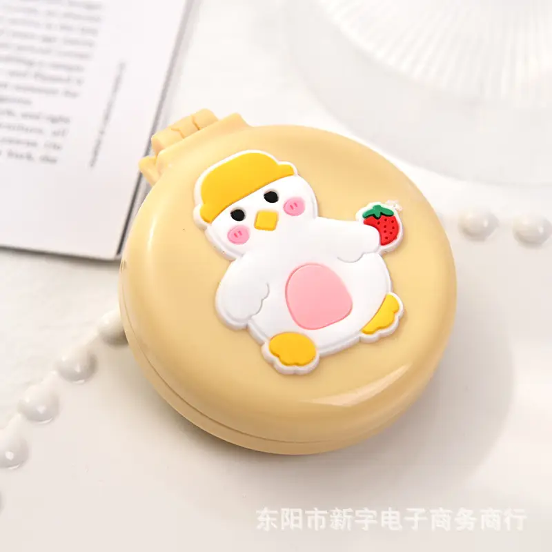 Cute Cartoon Makeup Mirror Comb for Girls — feature 15