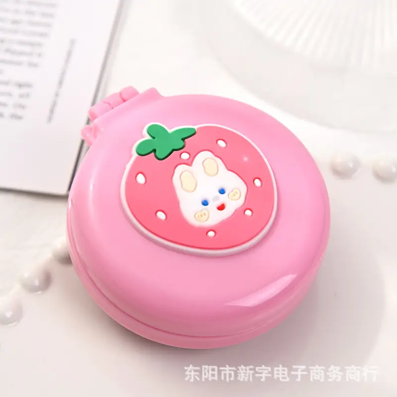 Cute Cartoon Makeup Mirror Comb for Girls — feature 16