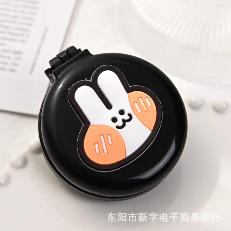Cute Cartoon Makeup Mirror Comb for Girls — feature 18
