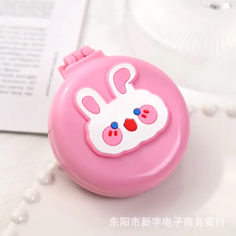 Cute Cartoon Makeup Mirror Comb for Girls — feature 8