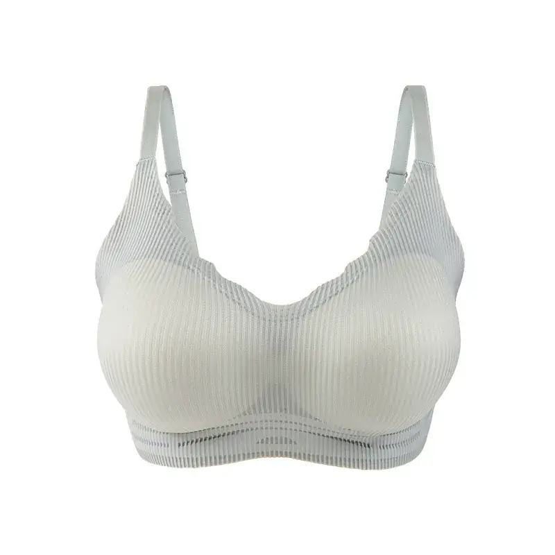 French Style Non-Rimped Bra Underwear Women Large - Image 10