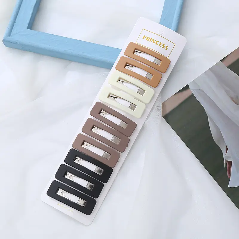 Princess Color Square Hairpin for Women — feature 5