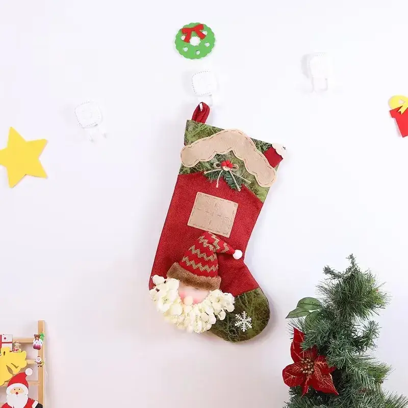 Christmas Wool Socks with Snowman Design for Kids - Image 56
