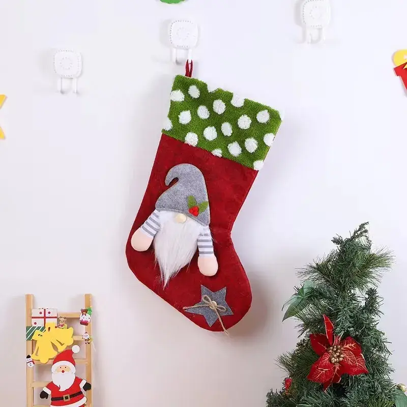 Christmas Wool Socks with Snowman Design for Kids - Image 59