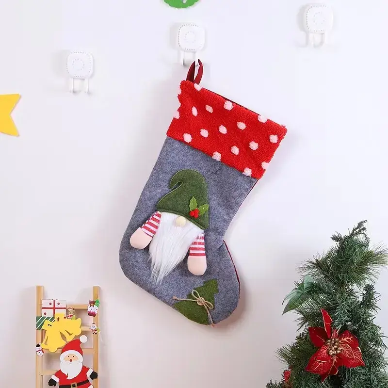 Christmas Wool Socks with Snowman Design for Kids - Image 60