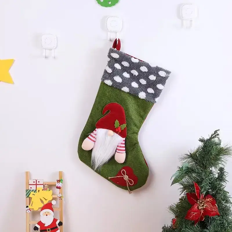 Christmas Wool Socks with Snowman Design for Kids - Image 61