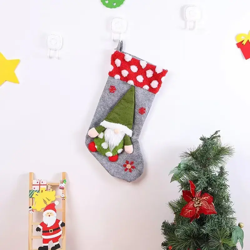 Christmas Wool Socks with Snowman Design for Kids - Image 63